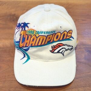 1998 Denver Broncos Conference Champions Hat